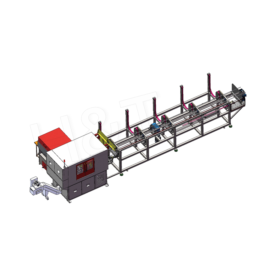 Nueva línea de automatización integrada de corte y biselado rotativo